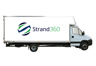 Custom vehicle graphics and signage for mobile advertising of your Alberta based business. From Alberta's top signage company, Strand360!