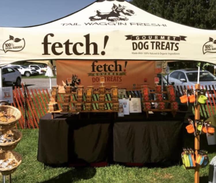 Custom Outdoor Tent for Dog Treats
